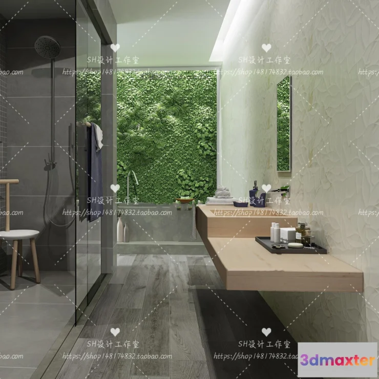 1113062 - BATHROOM 3D SCENES - VRAY RENDER - 84
