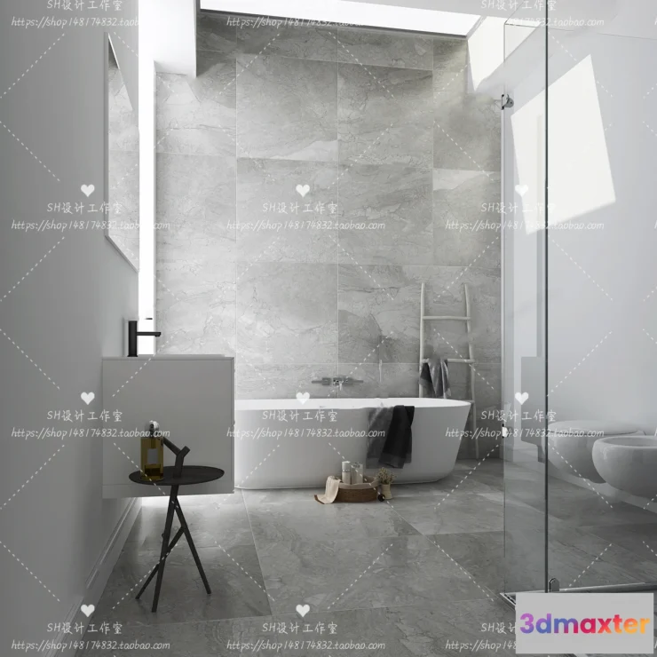1113076 - BATHROOM 3D SCENES - VRAY RENDER - 91