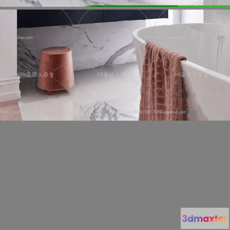 1113106 - BATHROOM 3D SCENES - VRAY RENDER - 107