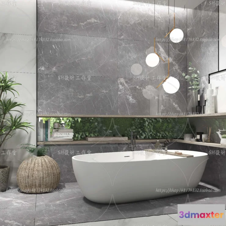 1113130 - BATHROOM 3D SCENES - VRAY RENDER - 119