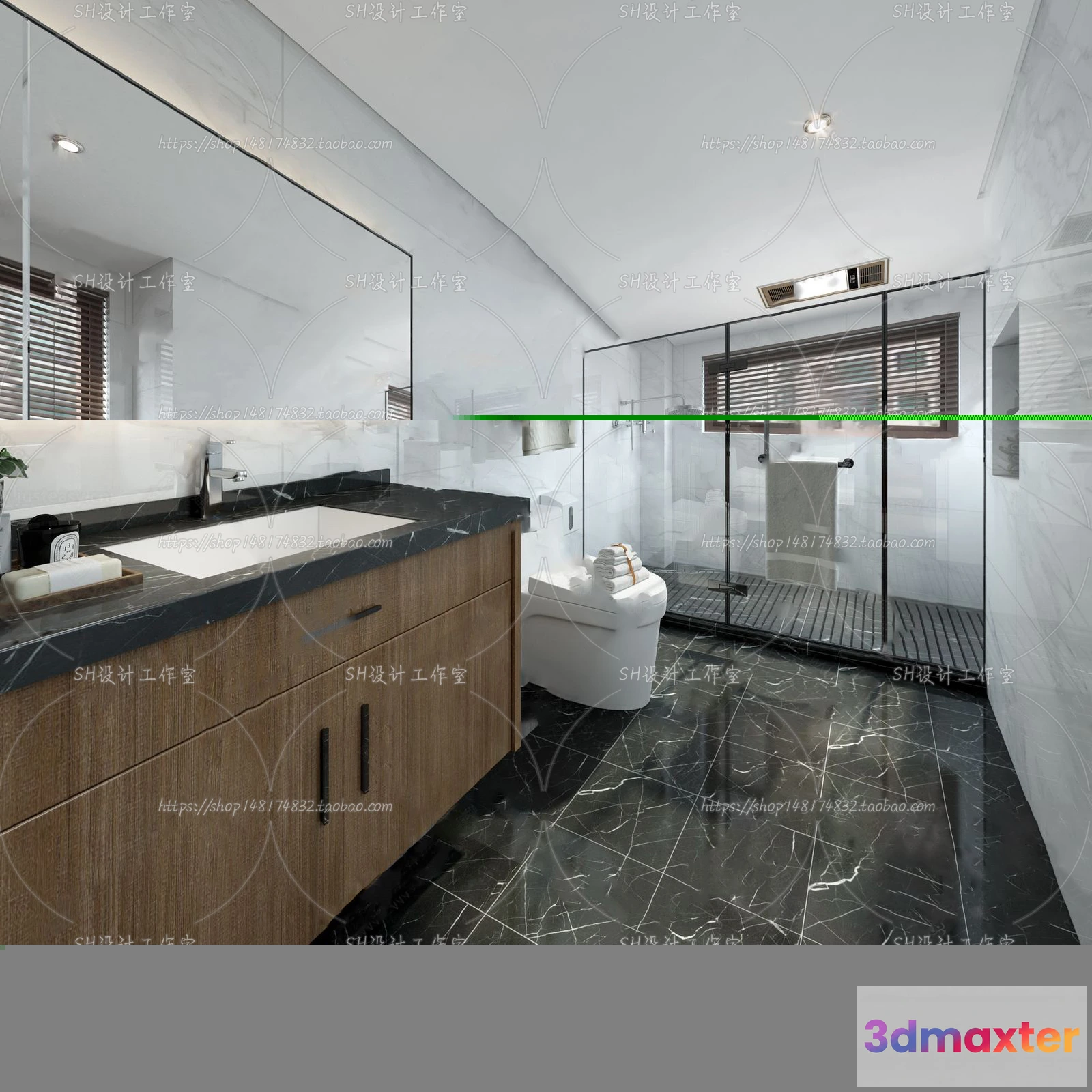 1113188 - BATHROOM 3D SCENES - VRAY RENDER - 148