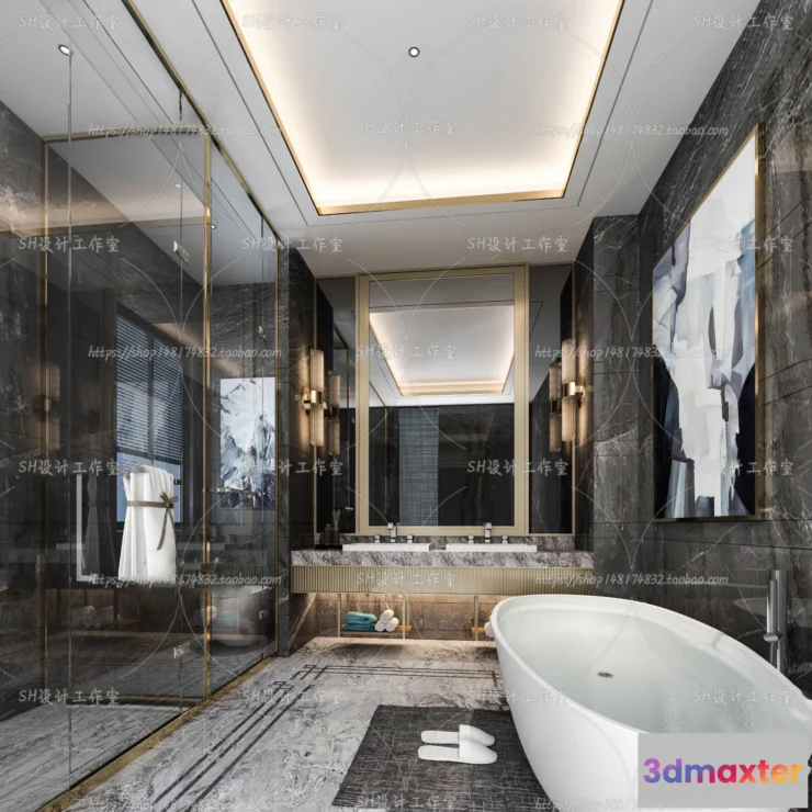 1113230 - BATHROOM 3D SCENES - VRAY RENDER - 169