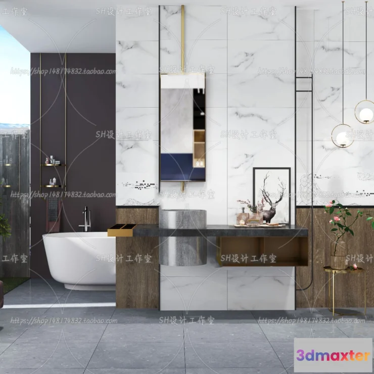 1113260 - BATHROOM 3D SCENES - VRAY RENDER - 184