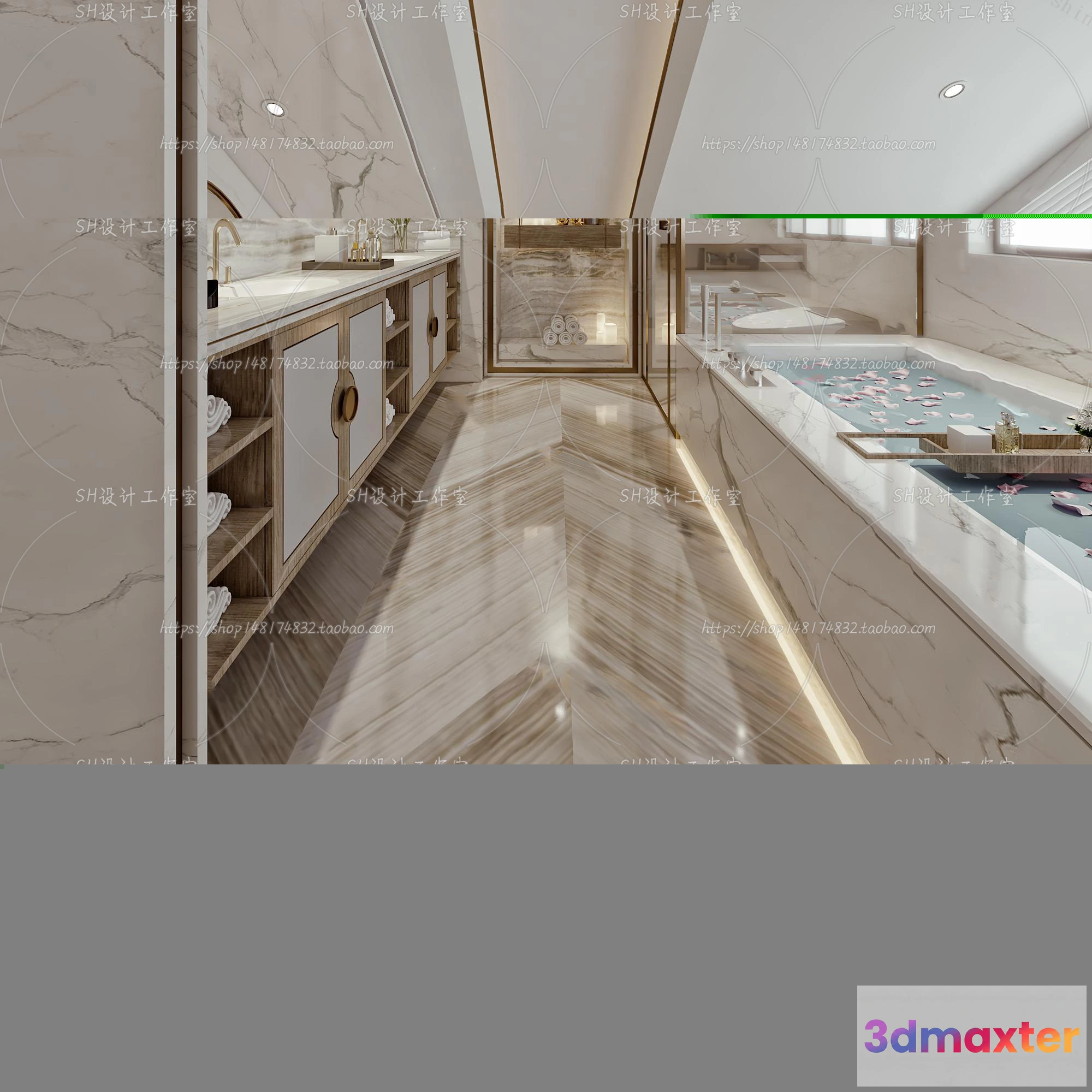 1113282 - BATHROOM 3D SCENES - VRAY RENDER - 195