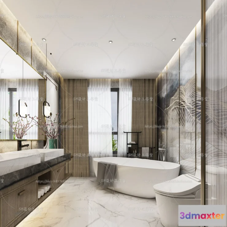 1113286 - BATHROOM 3D SCENES - VRAY RENDER - 197