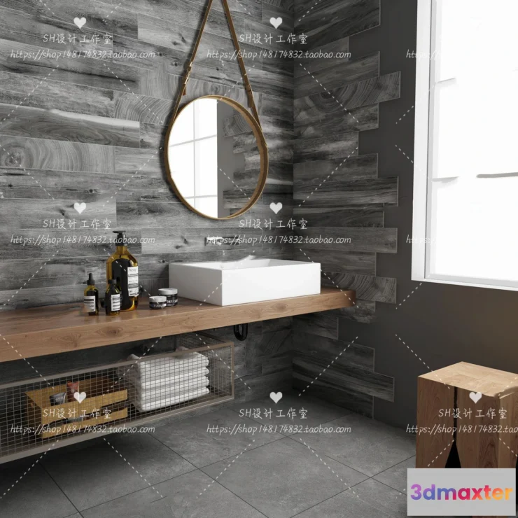 1113358 - BATHROOM 3D SCENES - VRAY RENDER - 233