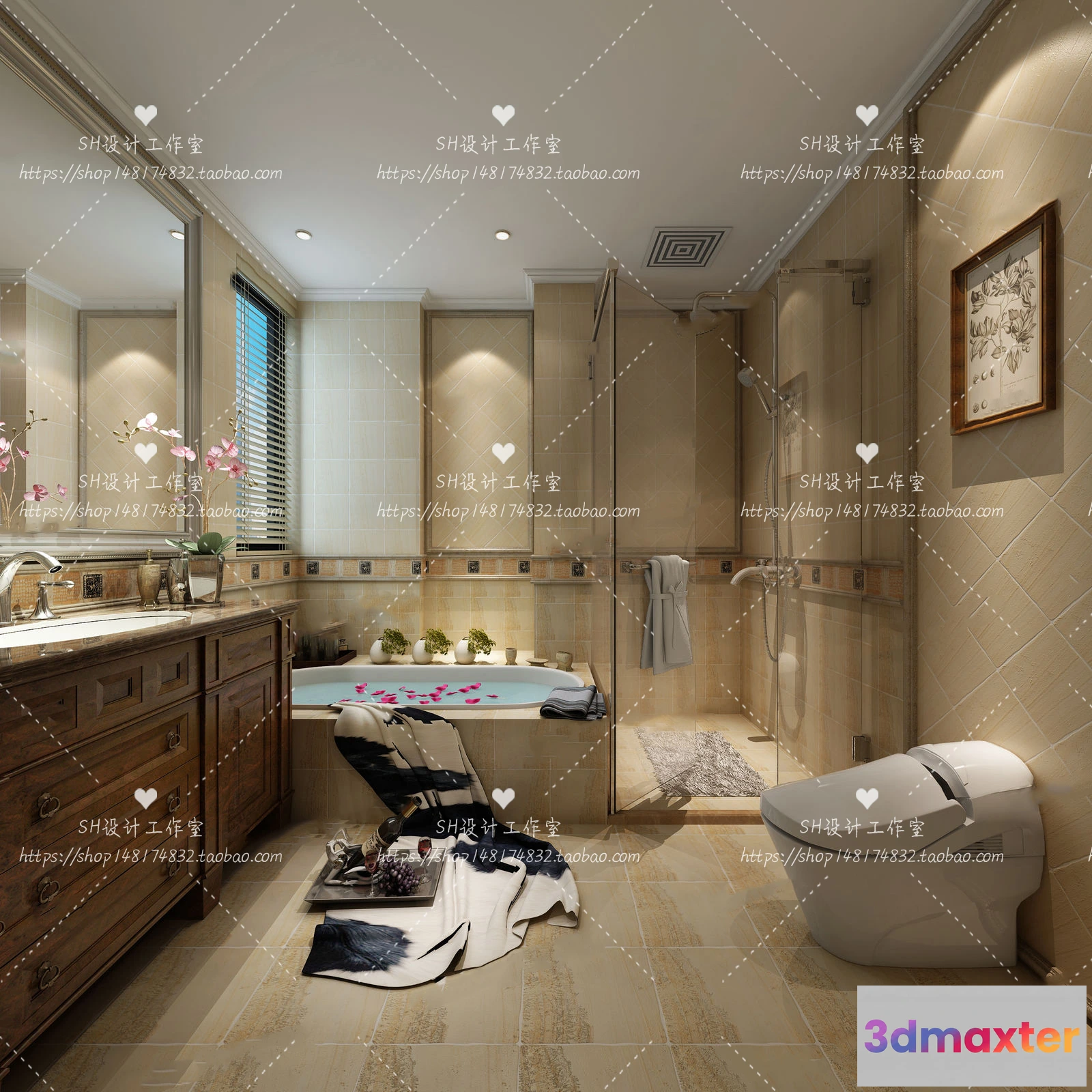1113480 - BATHROOM 3D SCENES - VRAY RENDER - 294