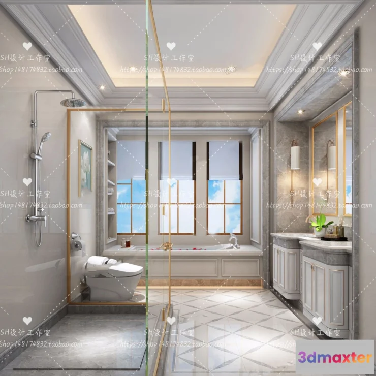 1113482 - BATHROOM 3D SCENES - VRAY RENDER - 295