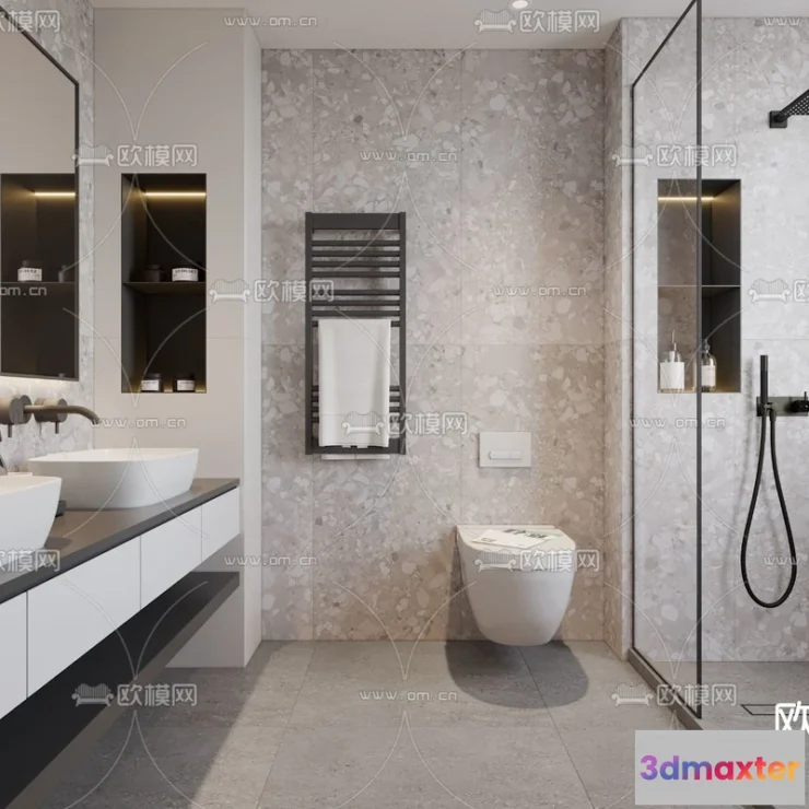 1142564 - Corona Render 3D Scenes - Bathroom - 0006