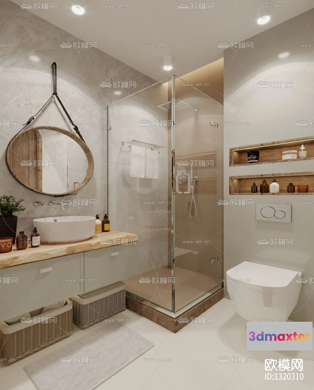 1142572 - Corona Render 3D Scenes - Bathroom - 0010