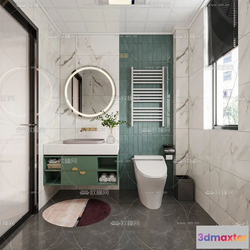 1142582 - Corona Render 3D Scenes - Bathroom - 0015