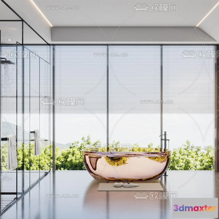 1242140 - BATHROOM SETS - VRAY  CORONA - 3D MODEL - 2194