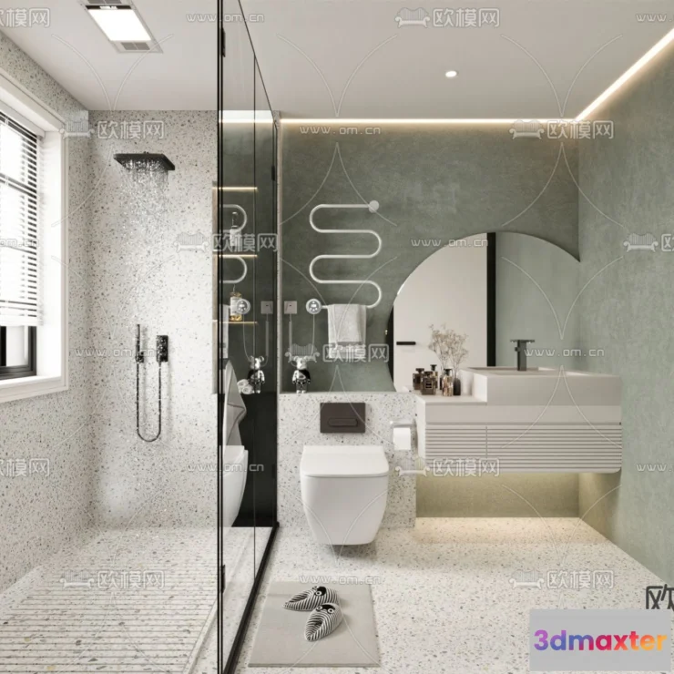 1242146 - BATHROOM SETS - CORONA - 3D MODEL - 2197