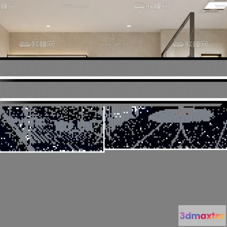 1242194 - BATHROOM SETS - VRAY  CORONA - 3D MODEL - 2221