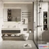1242210 - BATHROOM SETS - VRAY  CORONA - 3D MODEL - 2229