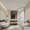 1242220 - BATHROOM SETS - VRAY  CORONA - 3D MODEL - 2234