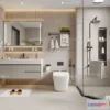1242300 - BATHROOM SETS - VRAY  CORONA - 3D MODEL - 2274
