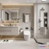 1242308 - BATHROOM SETS - CORONA - 3D MODEL - 2278