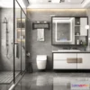 1358275 - Bathroom - Minimalist Style - 3D Interior Scene - 001 3D Max