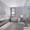 1358758 - Bathroom - Minimalist Style - 3D Interior Scene - 008 3D Max