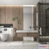 1359294 - Bathroom - Minimalist Style - 3D Interior Scene - 016 3D Max