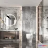 1359766 - Bathroom - Minimalist Style - 3D Interior Scene - 023 3D Max
