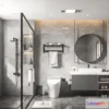 1360504 - Bathroom - Toilet - WC - RestRoom - 3D Interior Scene - 185 3D Max