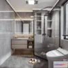 1360648 - Bathroom - Toilet - WC - RestRoom - 3D Interior Scene - 475 3D Max