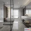 1360718 - Bathroom - Toilet - WC - RestRoom - 3D Interior Scene - 476 3D Max