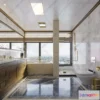 1360848 - Bathroom 3D Interior Scene - American Style - 010 3D Max