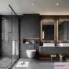 1361525 - Bathroom - Toilet - WC - RestRoom - 3D Interior Scene - 488 3D Max
