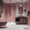 1361684 - Bathroom - Toilet - WC - RestRoom - 3D Interior Scene - 202 3D Max