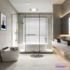 1361732 - Bathroom - Toilet - WC - RestRoom - 3D Interior Scene - 491 3D Max