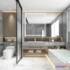 1362290 - Bathroom - Toilet - WC - RestRoom - 3D Interior Scene - 211 3D Max