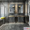 1362704 - Bathroom - Toilet - WC - RestRoom - 3D Interior Scene - 217 3D Max