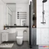 1363426 - Bathroom - Toilet - WC - RestRoom - 3D Interior Scene - 228 3D Max