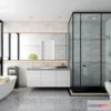 1363615 - Bathroom - Toilet - WC - RestRoom - 3D Interior Scene - 231 3D Max