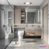 1364434 - Bathroom - Villas 3D Interior Scene - 3D Models - 004 3D Max