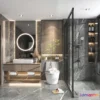1364500 - Bathroom - Villas 3D Interior Scene - 3D Models - 005 3D Max