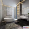 1364778 - Bathroom - Toilet - WC - RestRoom - 3D Interior Scene - 248 3D Max