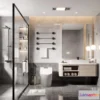 1367074 - Bathroom - Villas 3D Interior Scene - 3D Models - 043 3D Max