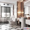 1367221 - Bathroom - Villas 3D Interior Scene - 3D Models - 045 3D Max