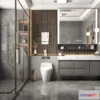 1367555 - Bathroom - Villas 3D Interior Scene - 3D Models - 050 3D Max