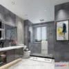 1367891 - Bathroom - Villas 3D Interior Scene - 3D Models - 055 3D Max