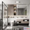 1368429 - Bathroom - Modern Style 3D Scenes - Interior Design - 004 3D Max