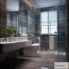 1368501 - Bathroom - Villas 3D Interior Scene - 3D Models - 064 3D Max
