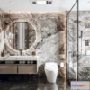 1368522 - Bathroom - Modern Style 3D Scenes - Interior Design - 005 3D Max