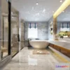 1369040 - Bathroom - Villas 3D Interior Scene - 3D Models - 072 3D Max