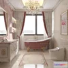 1372148 - Bathroom 3D Interior Scene Model - European Style - 006 3D Max
