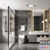 1373645 - Bathroom - Modern Style Interior 3D Scenes - 001 3D Max
